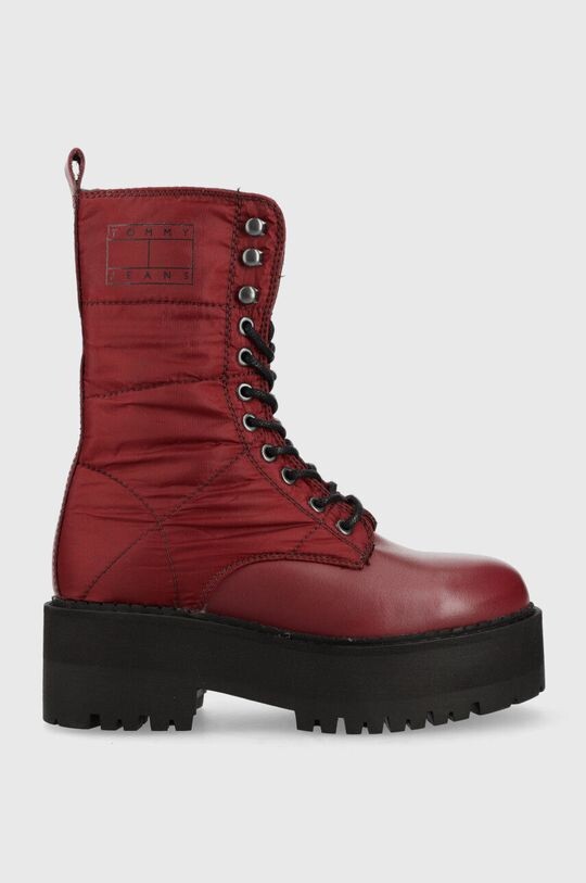 

Мотоциклетные ботинки Flatform Padded Boot Tommy Jeans, гранат