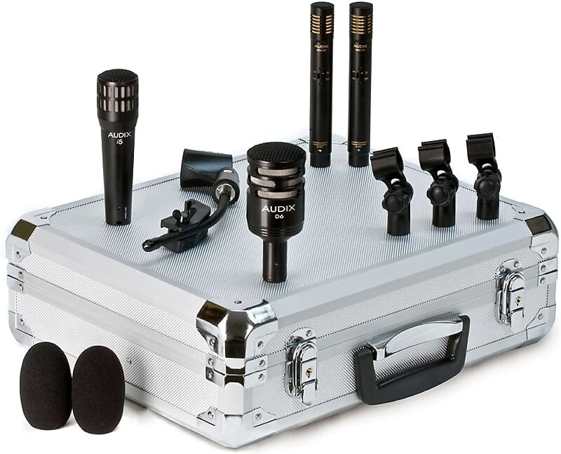 

Комплект микрофонов Audix DP-QUAD 4-Piece Drum Mic Pack