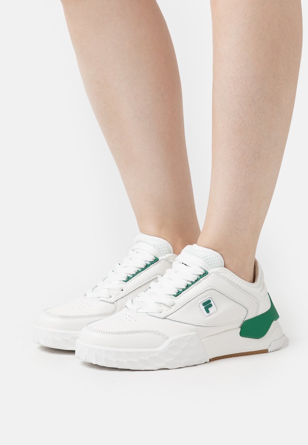 

Низкие кроссовки MODERN Fila, белый/зеленый