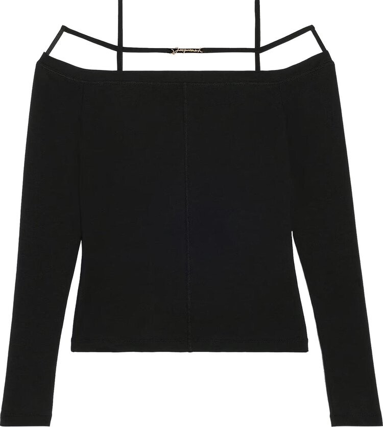 

Футболка Jacquemus Le Sierra 'Black', черный