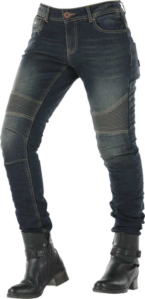 Женские мотоциклетные джинсы Imola Overlap, серый камень