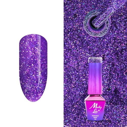 

Molly Lac, Гибридный лак для ногтей, Starrily Masterpiece, 5 мл № 287