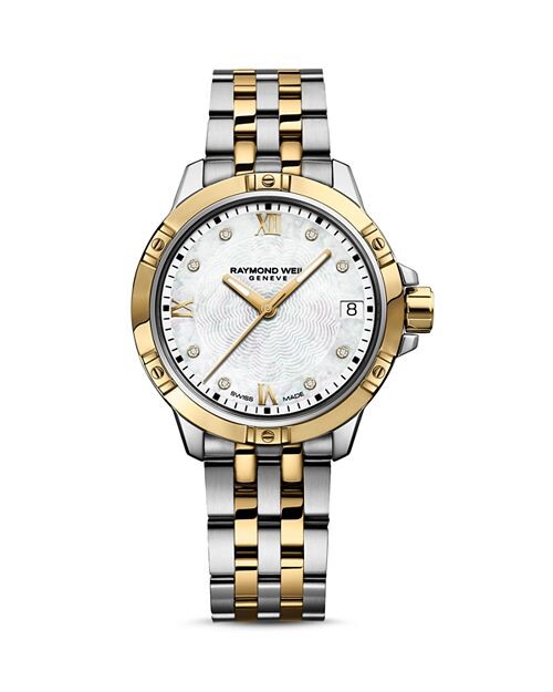 

Двухцветные часы Tango с бриллиантами, 30 мм Raymond Weil, цвет Multi