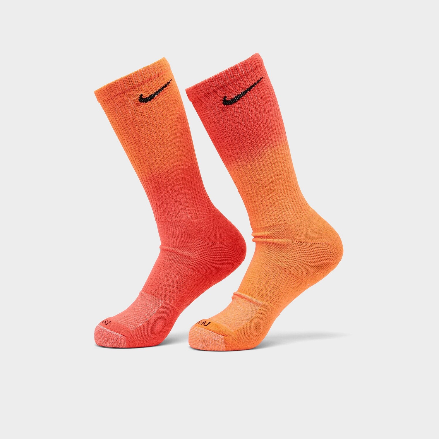 

Носки Nike Everyday Plus Tie-Dye Crew 2 Pack, оранжевый