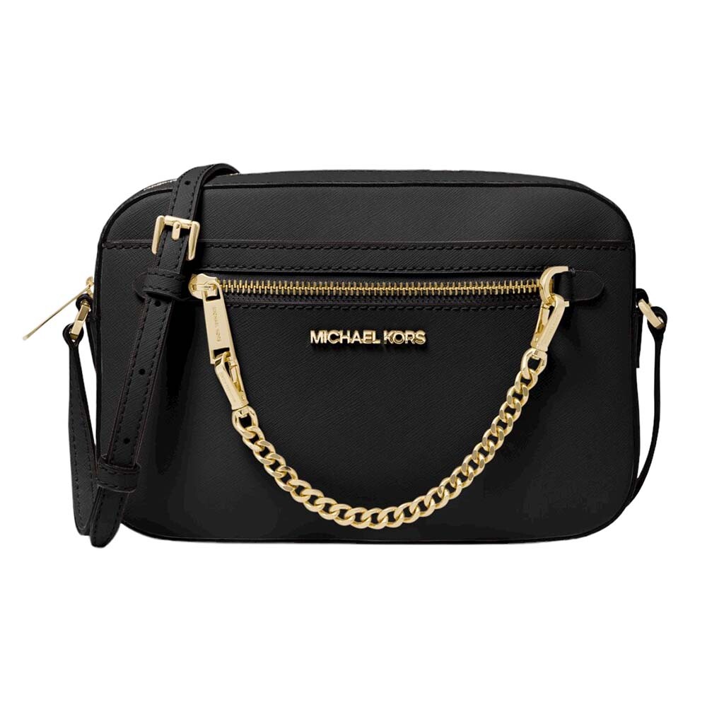 

Сумка через плечо Michael Kors Jet Set, черный/золотистый
