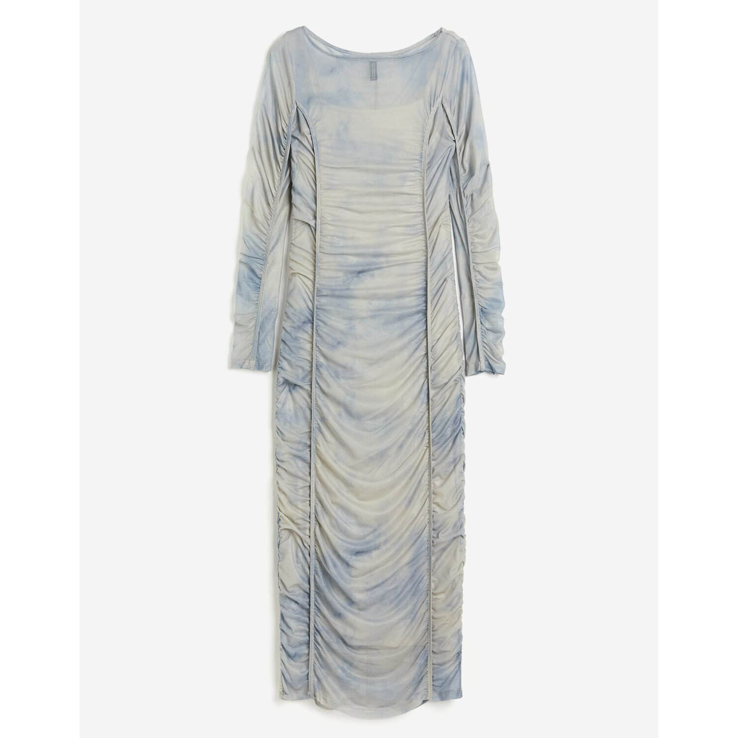 Платье H&M Gathered Bodycon, светло-бежевый