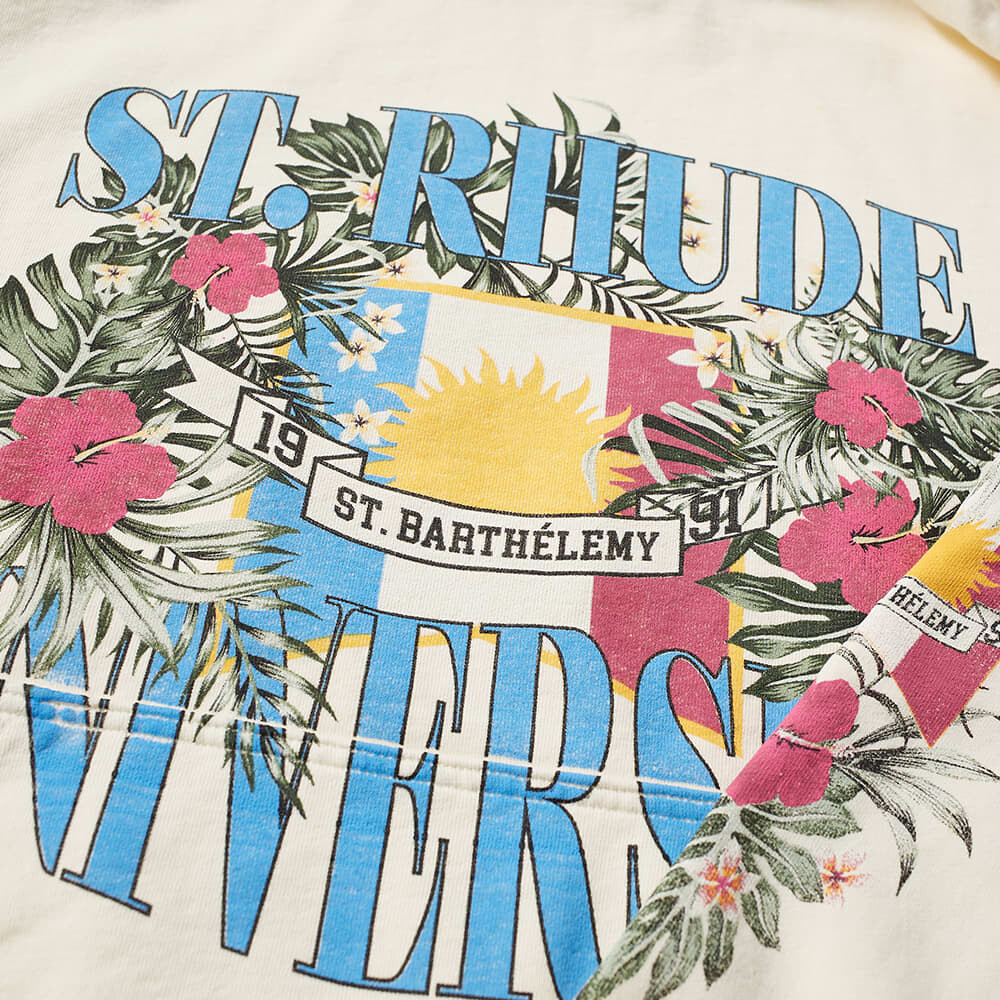 

Толстовка Rhude St. Rhude University Hoody, Белый