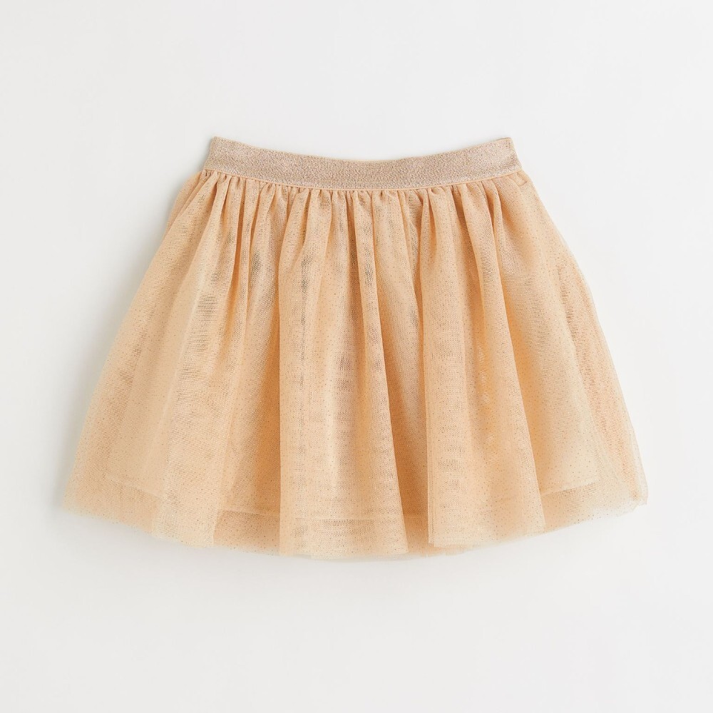 

Юбка H&M Kids Glittery Tulle, бежевый