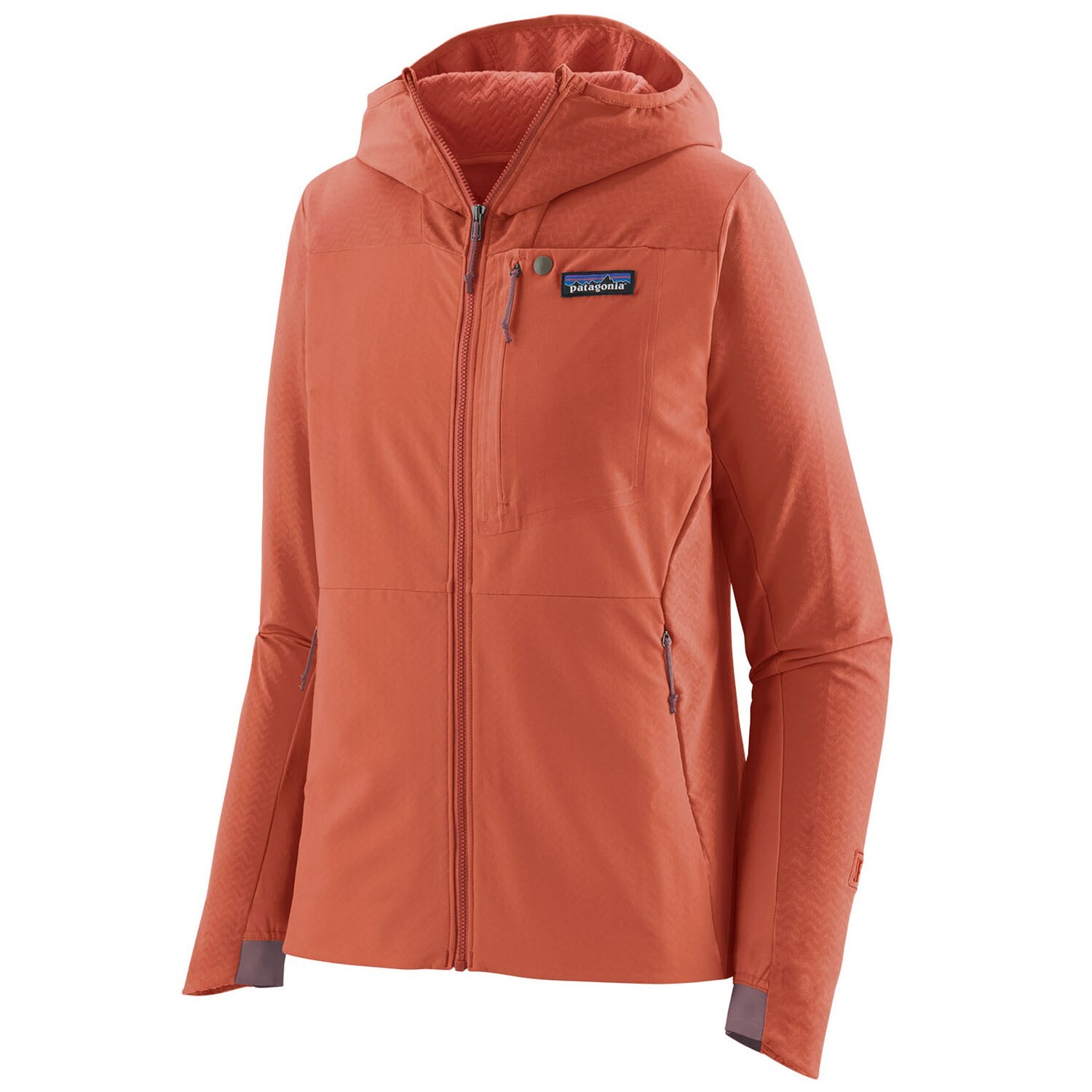 

Толстовка Patagonia R1 CrossStrata - женская, quartz coral