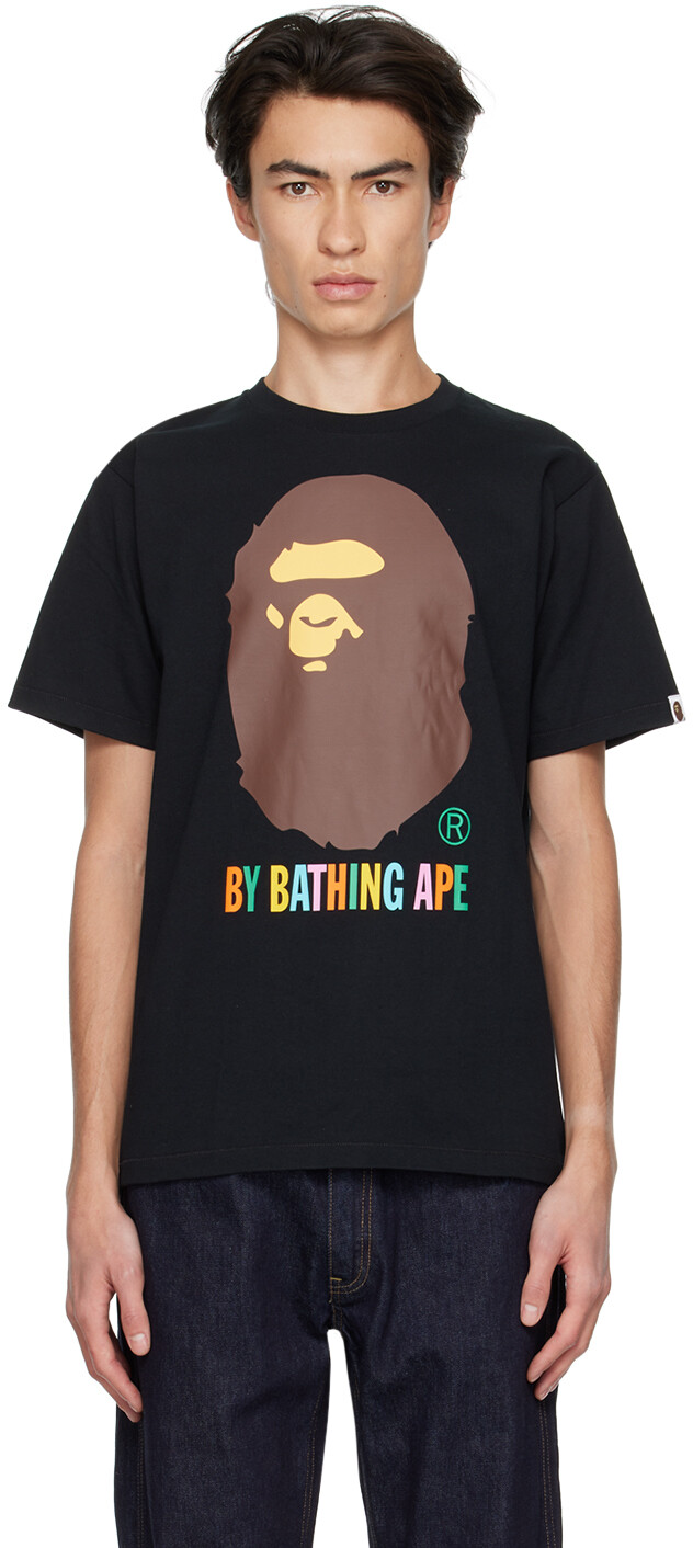 

Футболка черного цвета BAPE, Черный