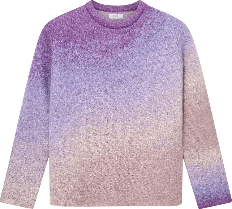 

Свитер ERL Gradient Crewneck Sweater 'Purple', фиолетовый