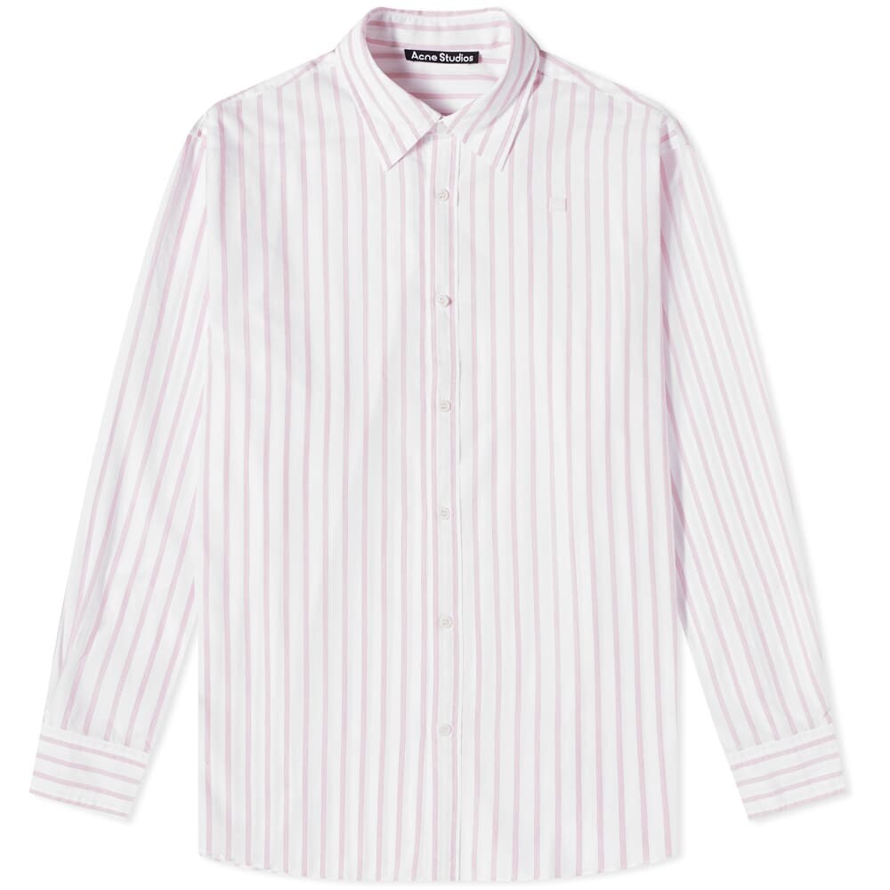 

Рубашка Acne Studios Saco Stripe Face Shirt