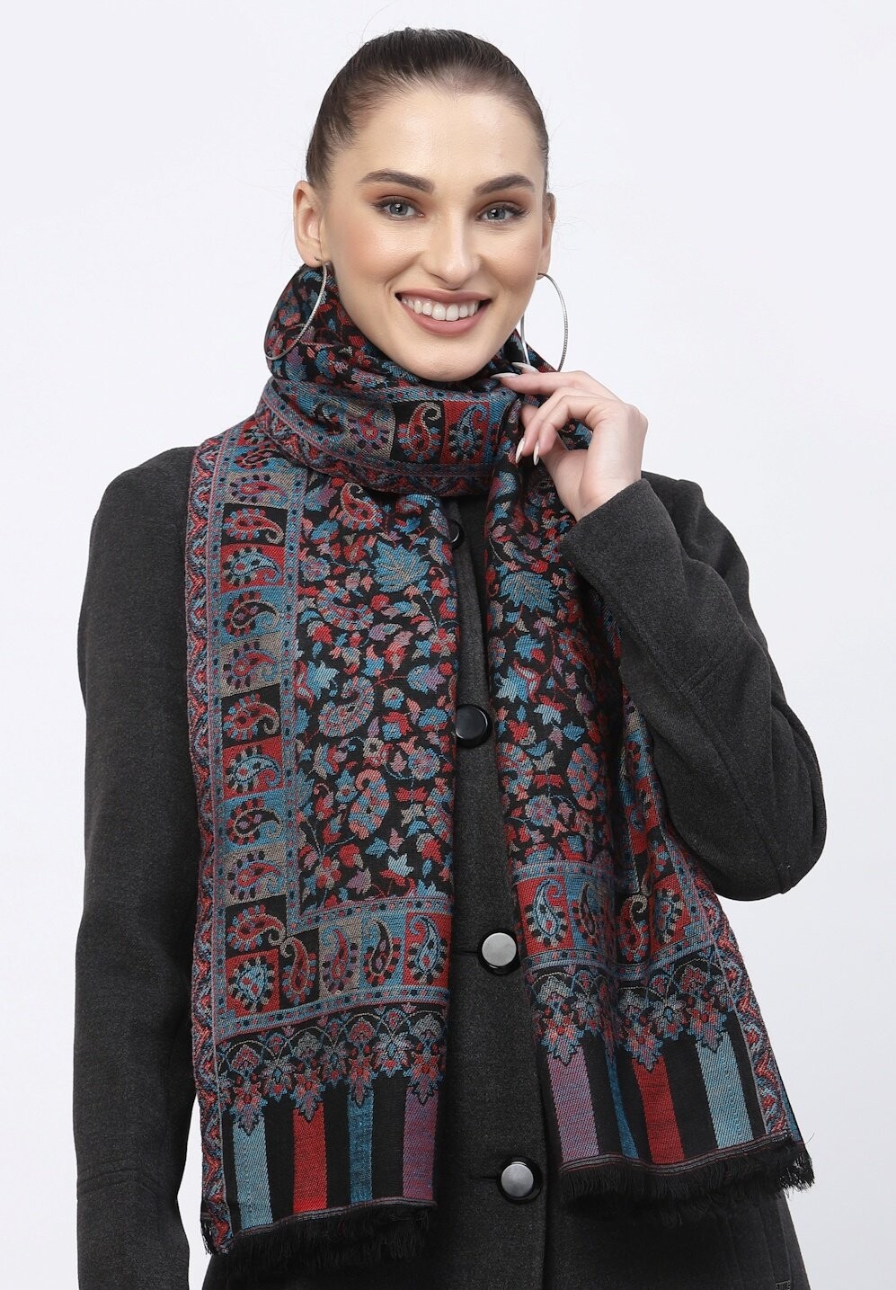 

Шарф HANDWOVEN KANI Avant-Garde Paris, цвет multi coloured
