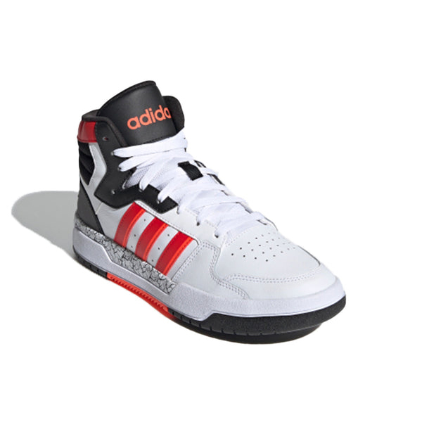 Adidas neo black hot sale red