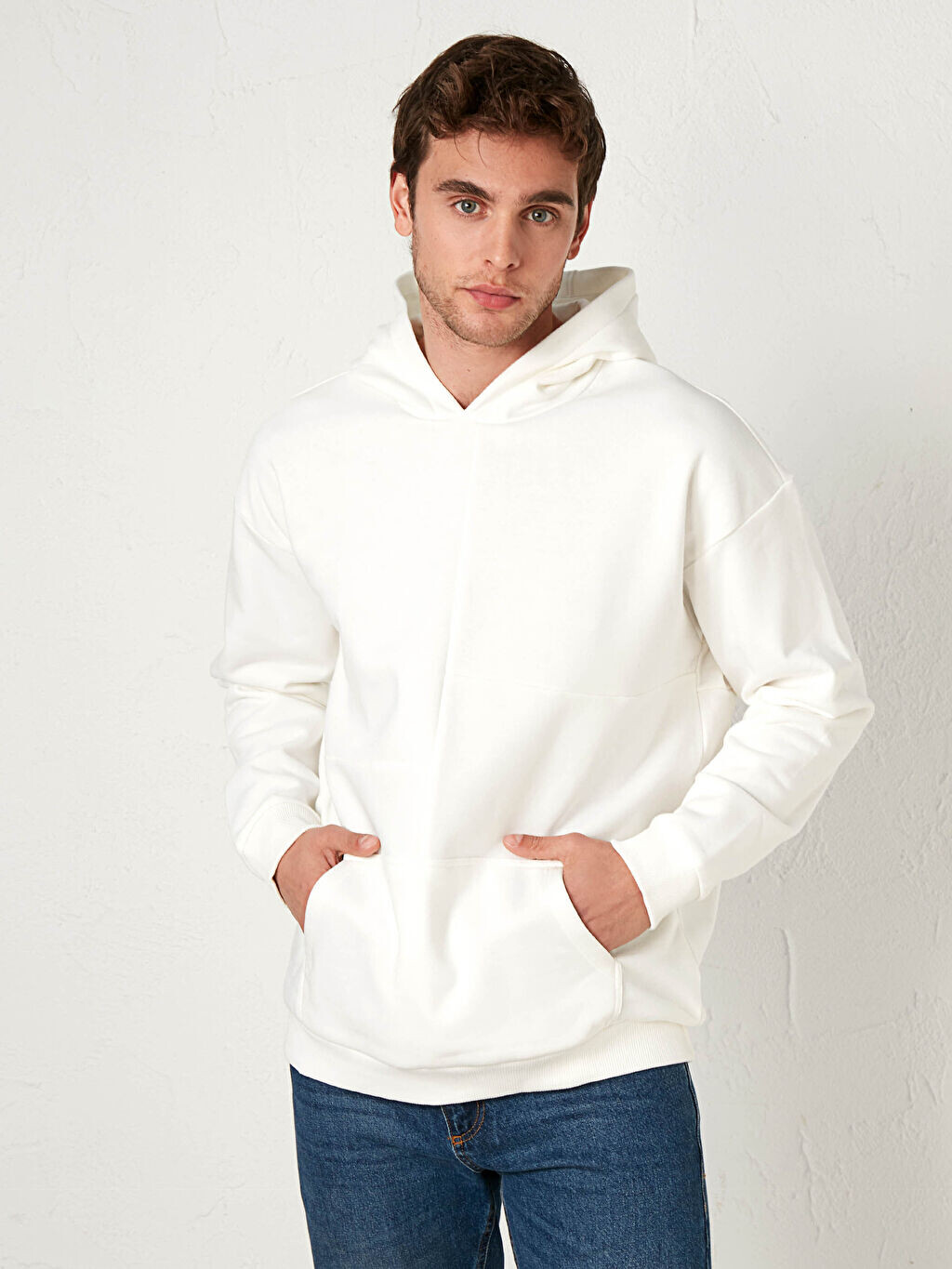 

Толстовка оверсайз с капюшоном LCW Casual