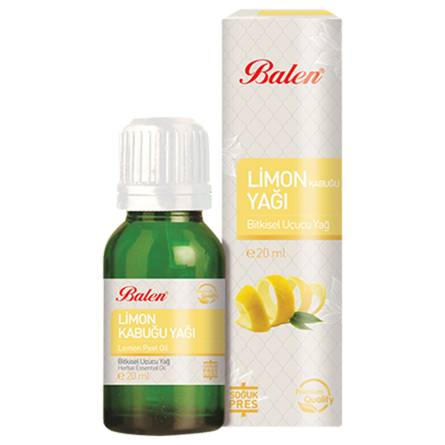 Масло лимонной цедры Balen, 20 мл colgate toothpaste natural extracts lemon oil 75 ml