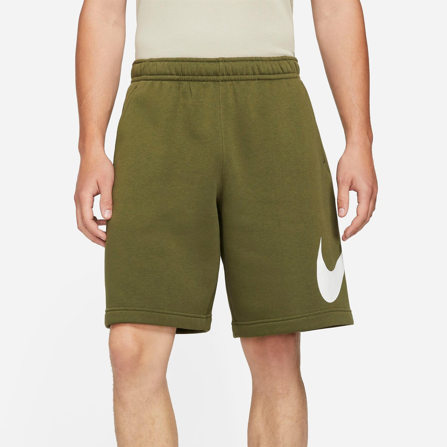 

Мужские шорты с рисунком Nike Sportswear Club, зеленый