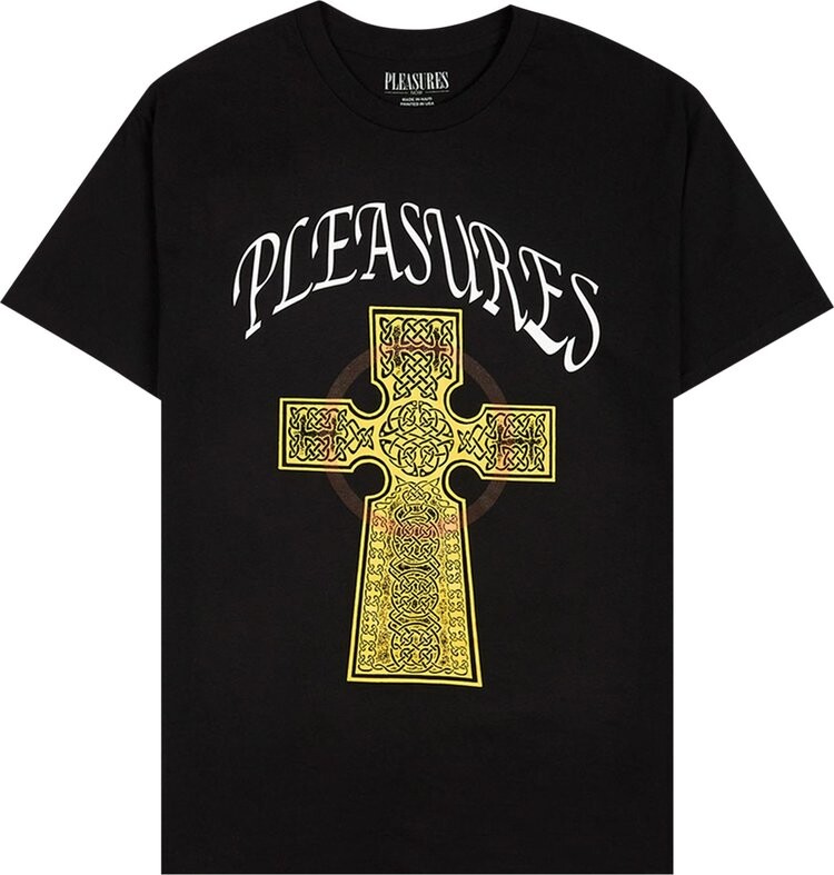 

Футболка Pleasures Vegan T-Shirt 'Black', черный