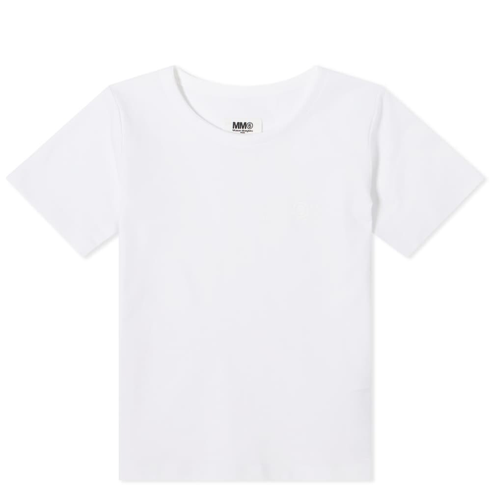 

Футболка MM6 Maison Margiela Fitted Logo Tee