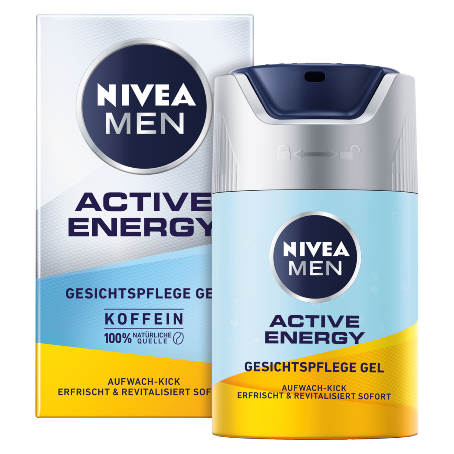 Nivea Men Active гидрогель для лица, 50 мл - фото