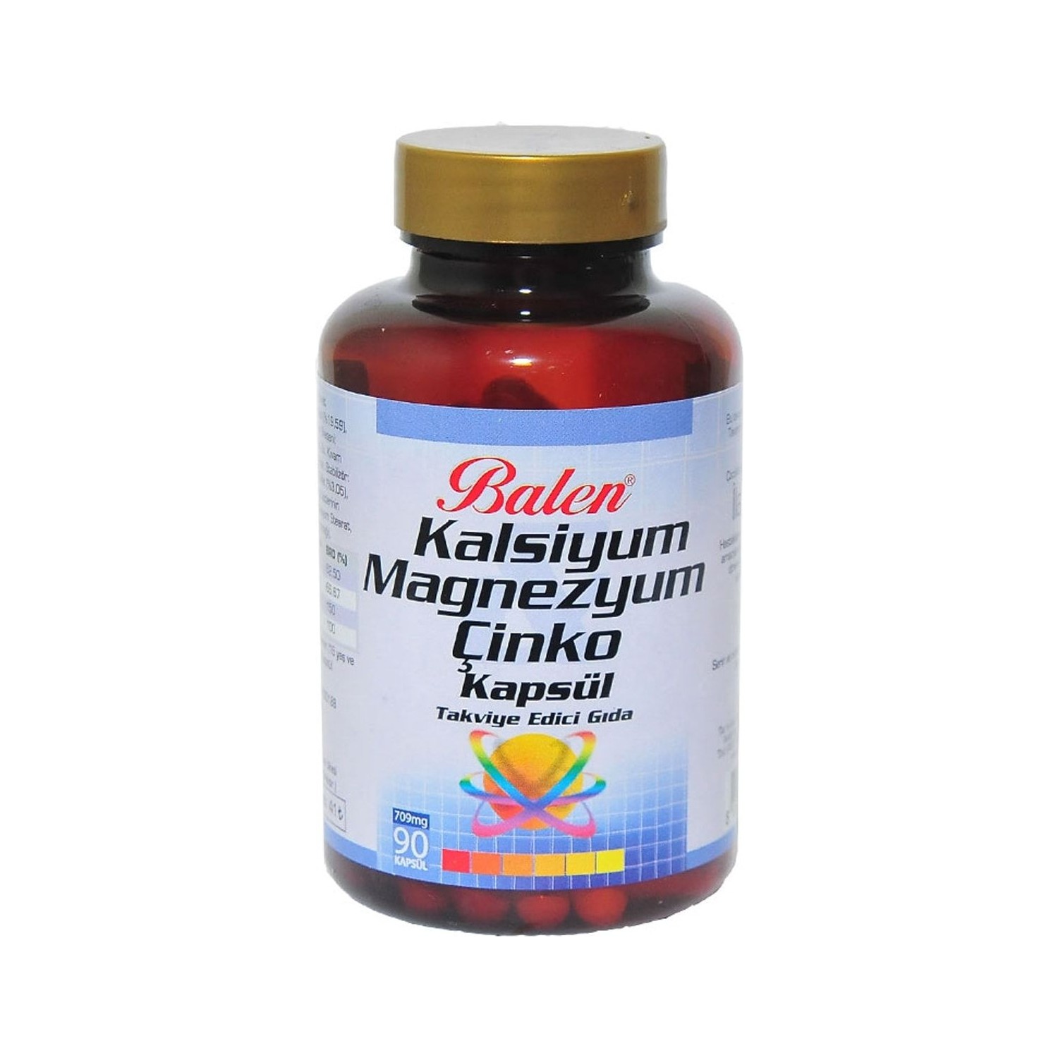 Витаминный комплекс Balen кальций, магний, цинк, 90 капсул avicenna calcium magnesium