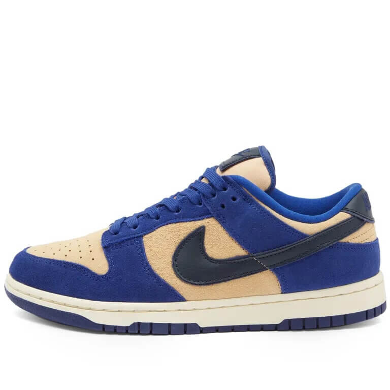 

Кроссовки Nike W Dunk Low LX, бежевый/синий
