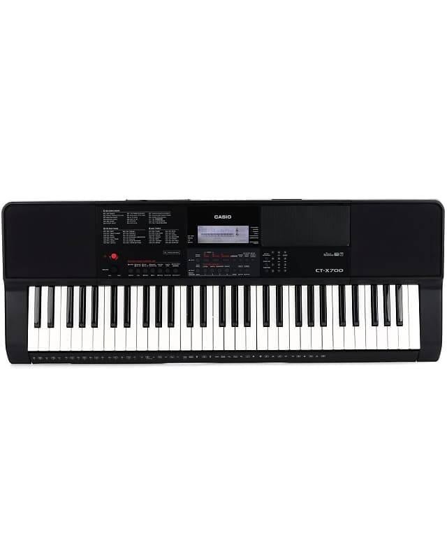 

Casio CT-X700 61 клавиша в стиле фортепиано с тон-генератором AiX CT-X700 61 Piano-Style Keys with AiX Tone Generator