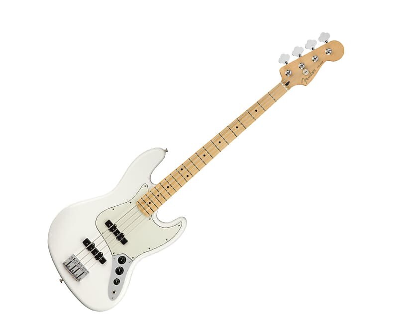 

Fender Player Jazz Bass - полярно-белый с кленовой накладкой