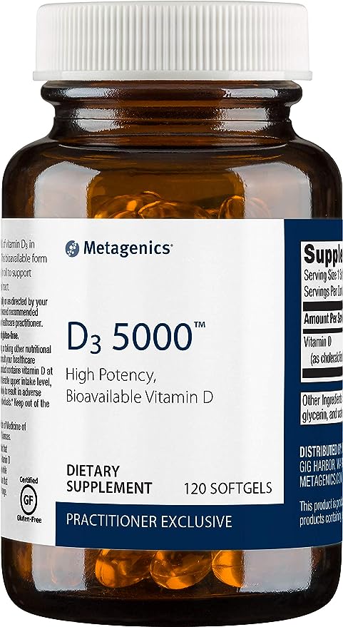 Metagenics Витамин D3 5000 МЕ — 120 шт.