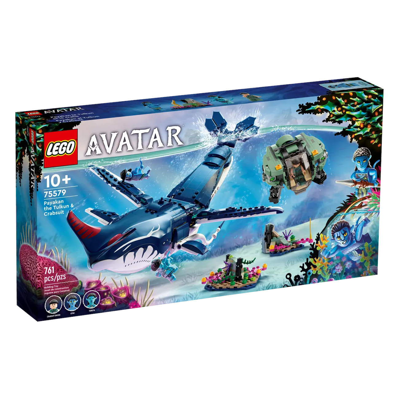 Конструктор LEGO Avatar Payakan the Tulkun & Crabsuit 75579, 761 деталь