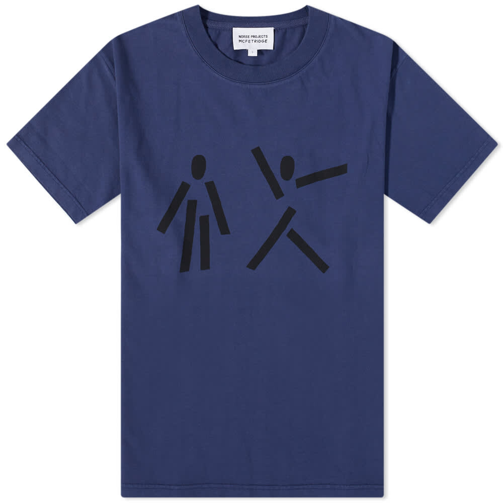 

Футболка Norse Projects x Geoff McFetridge Dancing Men Tee