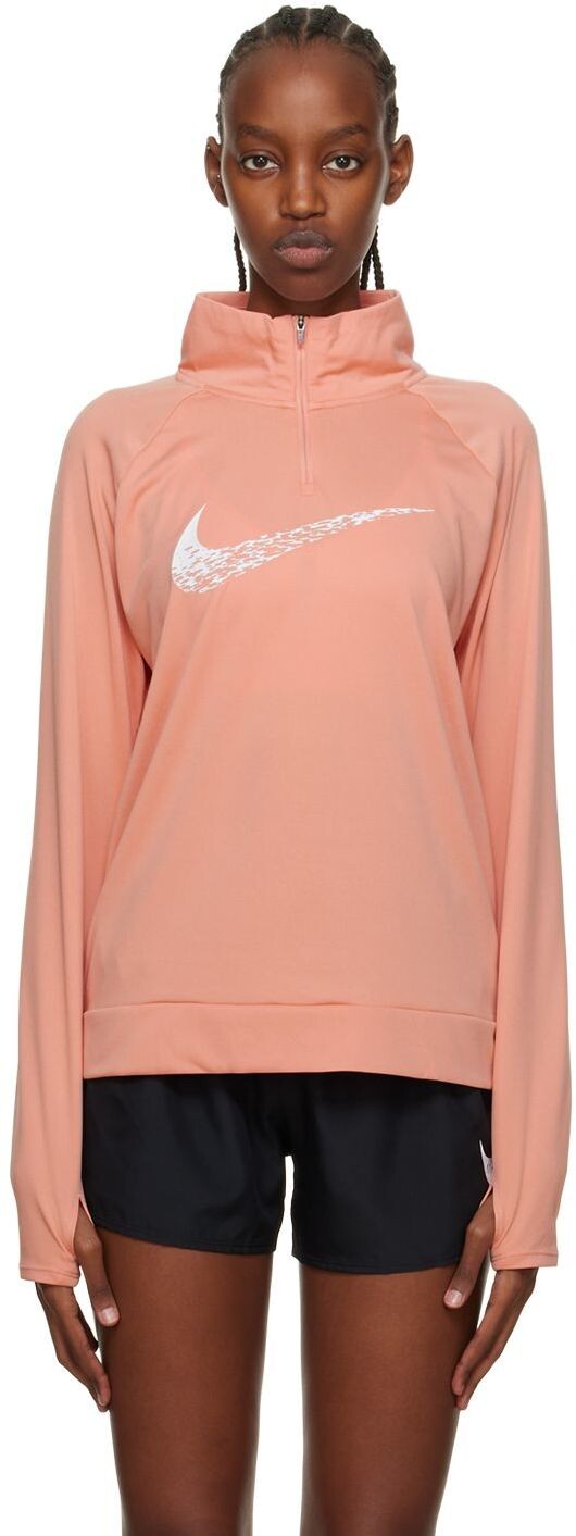 

Розовый спортивный топ Dri-FIT Swoosh Run Nike