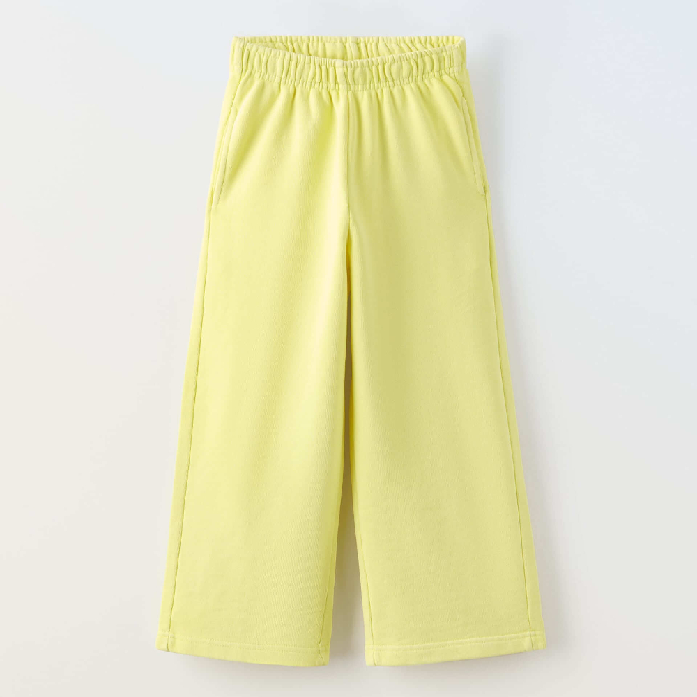 Спортивные брюки Zara Faded-effect, желтый толстовка zara faded effect темно рыжий