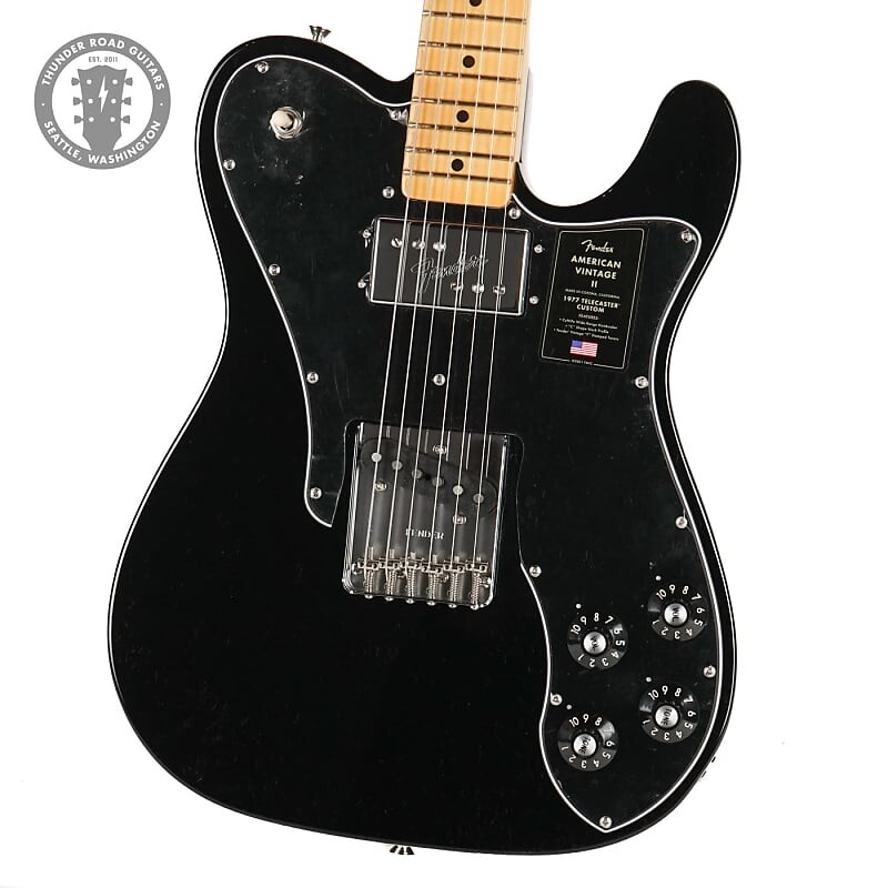 

Новый Fender American Vintage II 1977 Telecaster Custom Black