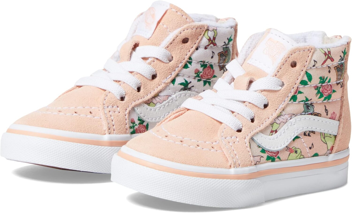 

Кроссовки Sk8-Hi Zip Vans, цвет Frog Frolic Tropical Peach