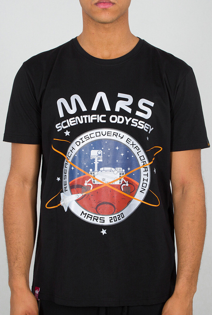 

Футболка Alpha Industries Mission to Mars, черная