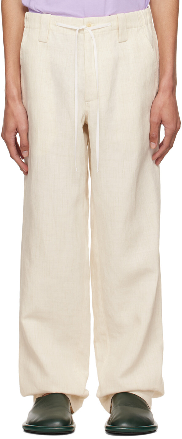 

Брюки Off-White Le Papier 'Le Pantalon Taiolo' Jacquemus, Серый