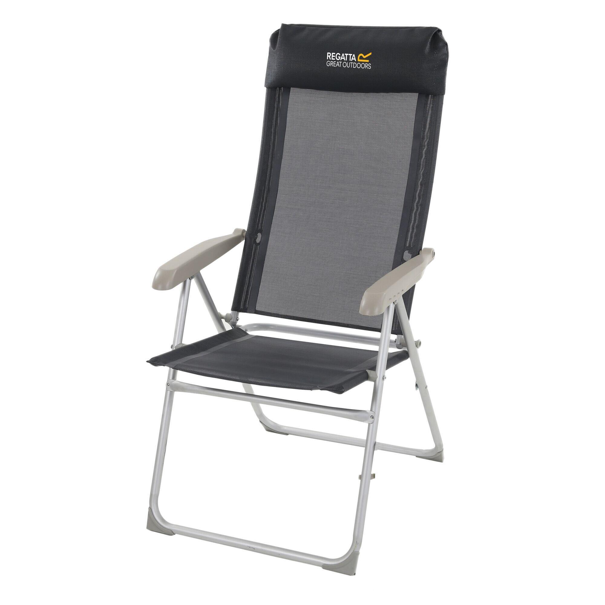 Стул Regatta CoLico для кемпинга с жесткой спинкой, черный уличное складное сиденье для кемпинга портативный стул в форме луны для пикника стул для кемпинга и рыбалки стул для отдыха на природе