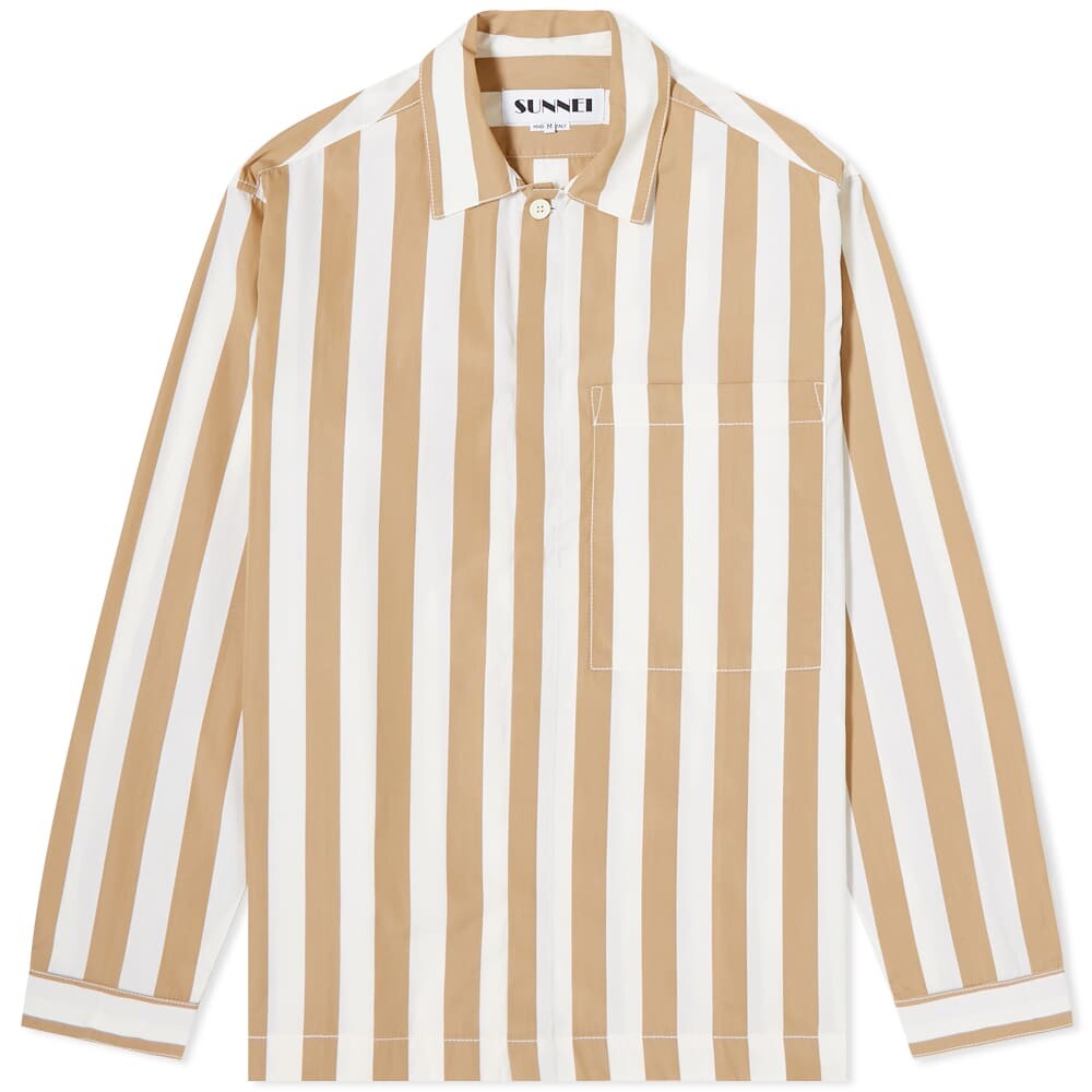 

Рубашка Sunnei Striped Overshirt