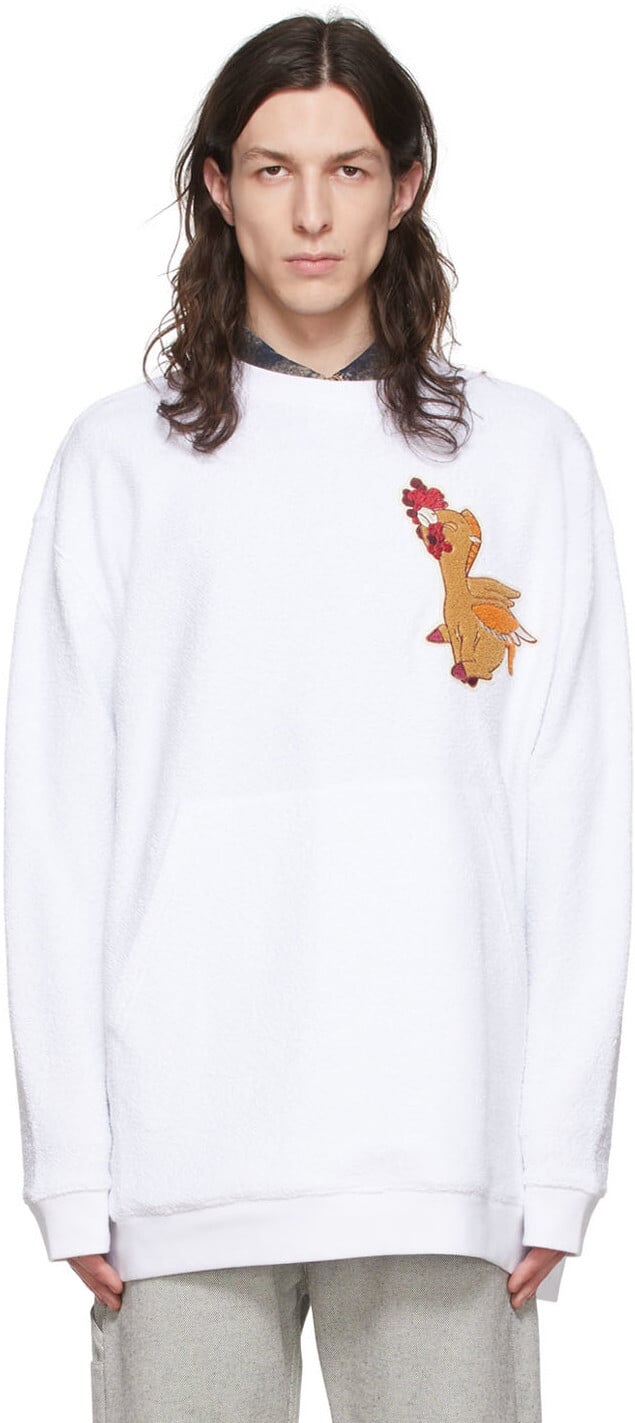 

Белый свитшот \Фантазия\"" Stella McCartney