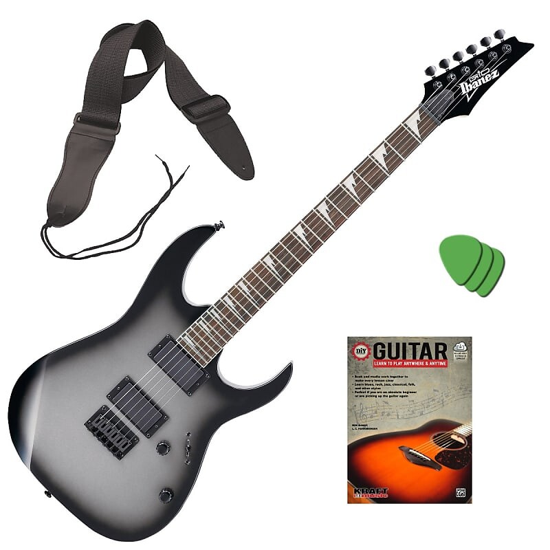 

Электрогитара Ibanez GRG121DX GIO - Grey Sunburst BONUS PAK