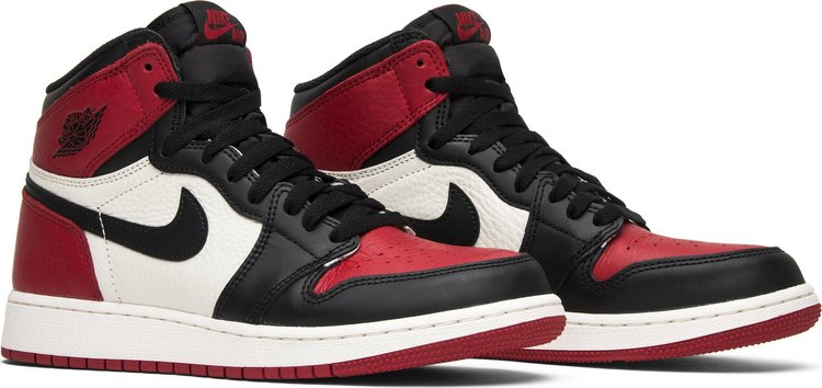 Air jordan 1 retro deals high og bg bred toe