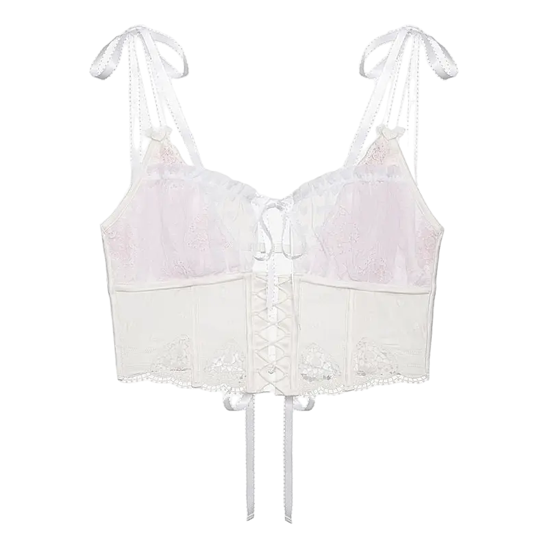 

Бюстье Victoria's Secret For Love & Lemons Heart Window Underwire, белый