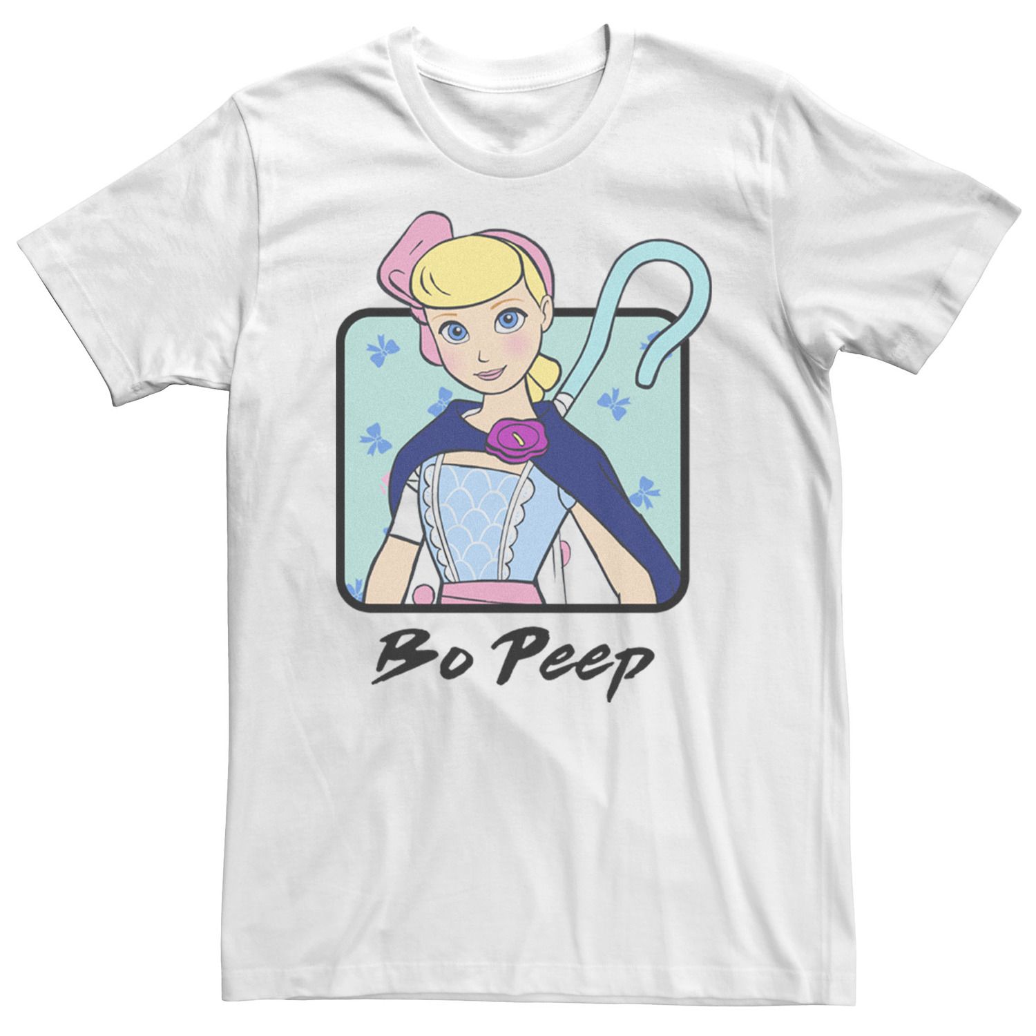 Мужская футболка Toy Story 4 Bo Peep с цветным бюстом и портретом Disney / Pixar брелок funko pocket pop disney toy story 4 bo peep