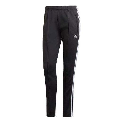 Спортивные штаны Adidas originals Sst Pants Pb Slim Fit Athletics Training Sports Pants Black, Черный фотографии