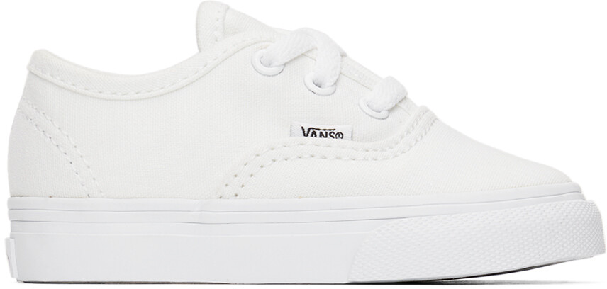 

Детские белые аутентичные кроссовки Vans