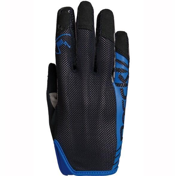 Перчатки Roeckl TORINO для верховой езды, черный / синий