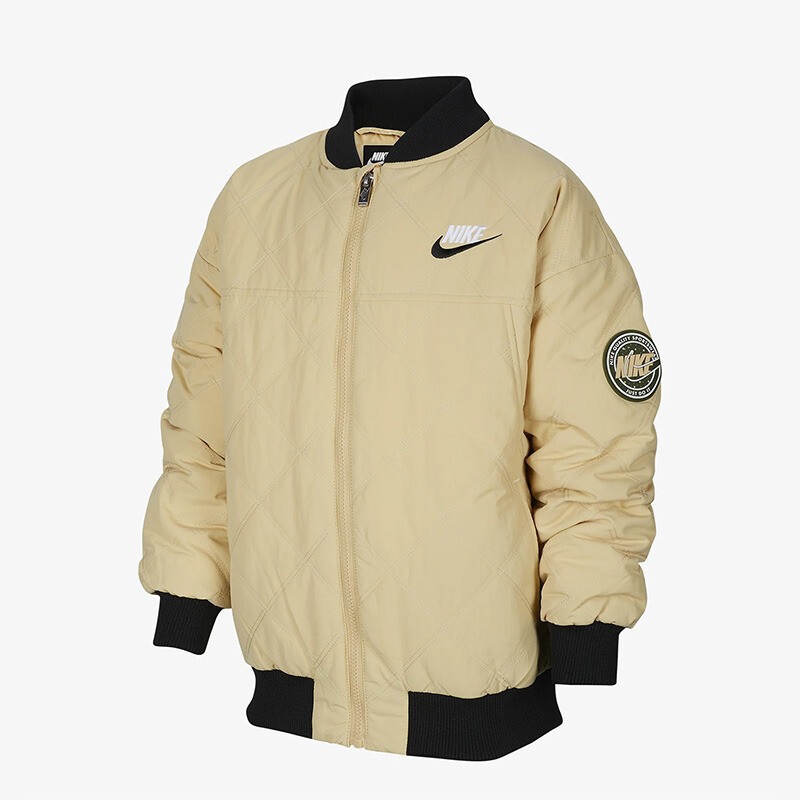 

Куртка Nike, бежевый/черный