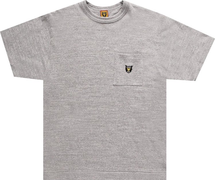 Футболка Human Made Pocket T-Shirt #1 'Grey', серый - фото