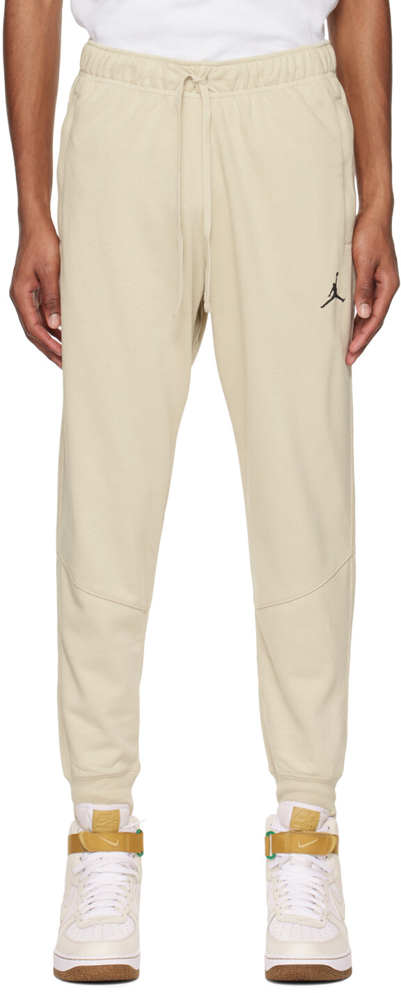 

Бежевые брюки Dri-FIT Sport Lounge Nike Jordan, Бежевый